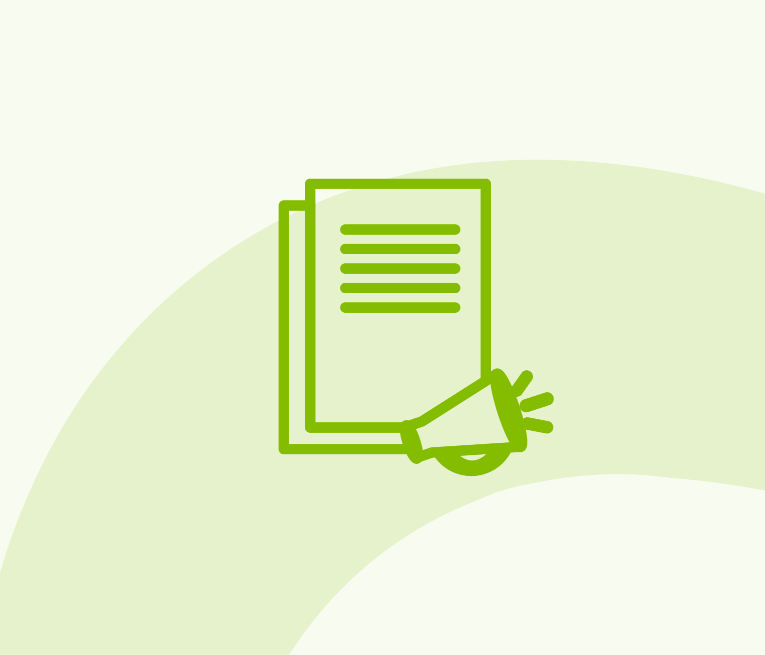 Light green background graphic